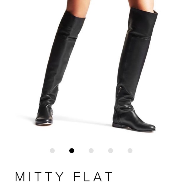 Jimmy Choo- Mitty Flat over the knee boots- NWT - Picture 2 of 8